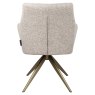 Dining Chair Lisonne Cayenne Brown Swivel by Richmond Interiors Dining Chair Lisonne Cayenne Brown Swivel by Richmond Interiors