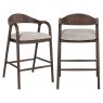 Counter Stool Mihara Mocca Fancy by Richmond Interiors Counter Stool Mihara Mocca Fancy by Richmond Interiors