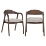 Dining Chair Mihara Mocca Fancy by Richmond Interiors Dining Chair Mihara Mocca Fancy by Richmond Interiors