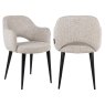 Dining Chair Giovanna Natural Fancy by Richmond Interiors Dining Chair Giovanna Natural Fancy by Richmond Interiors