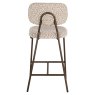 Counter Stool Xenia Beige Leopard (Set of 2) by Richmond Interiors Counter Stool Xenia Beige Leopard (Set of 2) by Richmond Interiors