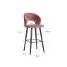 Bar Stool Savoy Custom by Richmond Interiors Bar Stool Savoy Custom by Richmond Interiors