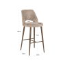 Bar Stool Delphine Lovely Nature by Richmond Interiors Bar Stool Delphine Lovely Nature by Richmond Interiors