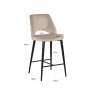 Counter Stool Tabitha Trendy Nature by Richmond Interiors Counter Stool Tabitha Trendy Nature by Richmond Interiors