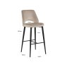 Bar Stool Tabitha Trendy Nature by Richmond Interiors Bar Stool Tabitha Trendy Nature by Richmond Interiors