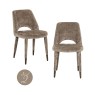 Dining Chair Cecilia Niagara Stone (Set of 2) by Richmond Interiors Dining Chair Cecilia Niagara Stone (Set of 2) by Richmond Interiors
