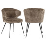 Dining Chair Xandra Niagara Stone by Richmond Interiors Dining Chair Xandra Niagara Stone by Richmond Interiors