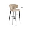 Bar Stool Taylor Desert Fusion by Richmond Interiors Bar Stool Taylor Desert Fusion by Richmond Interiors