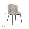 Dining Chair Elvi Trendy Nature (Set of 2) by Richmond Interiors Dining Chair Elvi Trendy Nature (Set of 2) by Richmond Interiors