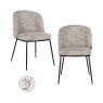 Dining Chair Elvi Trendy Nature (Set of 2) by Richmond Interiors Dining Chair Elvi Trendy Nature (Set of 2) by Richmond Interiors