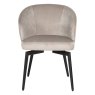 Dining Chair Amphara Khaki Velvet by Richmond Interiors