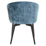 Dining Chair Amphara Blue Chenille by Richmond Interiors Dining Chair Amphara Blue Chenille by Richmond Interiors