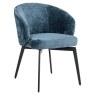 Dining Chair Amphara Blue Chenille by Richmond Interiors