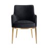 Dining Chair Breeze Quartz Anthracite (Set of 2) by Richmond Interiors Dining Chair Breeze Quartz Anthracite (Set of 2) by Richmond Interiors