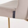 Dining Chair Odessa Khaki Velvet (Set of 2) by Richmond Interiors Dining Chair Odessa Khaki Velvet (Set of 2) by Richmond Interiors