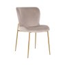 Dining Chair Odessa Khaki Velvet (Set of 2) by Richmond Interiors