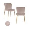 Dining Chair Odessa Khaki Velvet (Set of 2) by Richmond Interiors Dining Chair Odessa Khaki Velvet (Set of 2) by Richmond Interiors