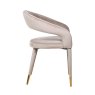 Dining Chair Gia Khaki Velvet by Richmond Interiors Dining Chair Gia Khaki Velvet by Richmond Interiors