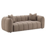 Sofa Hogan Mocca Chunky 3-Seater by Richmond Interiors