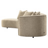 Sofa Romero Sand Tweed Ottoman by Richmond Interiors Sofa Romero Sand Tweed Ottoman by Richmond Interiors