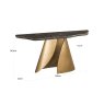 Console Goldman Black by Richmond Interiors Console Goldman Black by Richmond Interiors
