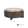 Langford Round 90cm Coffee Table by Richmond Interiors Langford Round 90cm Coffee Table by Richmond Interiors