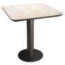Ritz 70 x 70cm Square Bistro Table (Brown) by Richmond Interiors Ritz 70 x 70cm Square Bistro Table (Brown) by Richmond Interiors