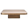 Claridge 100 x 100cm Coffee Table - Beige (Cumulus) by Richmond Interiors