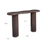 Console Cordelia Chestnut by Richmond Interiors Console Cordelia Chestnut by Richmond Interiors