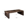 Lagrasse Coffee Table - Dark Brown - by Richmond Interiors Lagrasse Coffee Table - Dark Brown - by Richmond Interiors