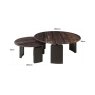 Coffee Table Menton Burgundy (Set of 2) by Richmond Interiors Coffee Table Menton Burgundy (Set of 2) by Richmond Interiors