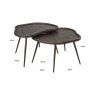 Bean Brunzae Coffee Table (Set of 2) by Richmond Interiors Bean Brunzae Coffee Table (Set of 2) by Richmond Interiors