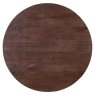 Baldwin 80cm Round Bistro Table (Spice Brown) by Richmond Interiors Baldwin 80cm Round Bistro Table (Spice Brown) by Richmond Interiors