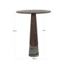 Harper Bar Table (Smoked Charcoal) by Richmond Interiors Harper Bar Table (Smoked Charcoal) by Richmond Interiors