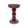 End Table Reid Burgundy by Richmond Interiors