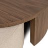 Coffee Table Windsor Walnut Lodge Desert (Set of 2) by Richmond Interiors Coffee Table Windsor Walnut Lodge Desert (Set of 2) by Richmond Interiors