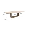 Dining Table Maxfield Beige 300 by Richmond Interiors Dining Table Maxfield Beige 300 by Richmond Interiors