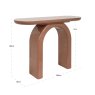 Console Kourtney Mocha Mousse by Richmond Interiors Console Kourtney Mocha Mousse by Richmond Interiors