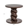 End Table Coco Chestnut by Richmond Interiors End Table Coco Chestnut by Richmond Interiors