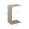 Sofa Side Table Dulce Grey by Richmond Interiors Sofa Side Table Dulce Grey by Richmond Interiors