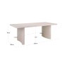 Outdoor Dining Table Senza Light Beige 220 by Richmond Interiors Outdoor Dining Table Senza Light Beige 220 by Richmond Interiors