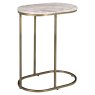 Sofa Side Table Bottega Blush Beige by Richmond Interiors
