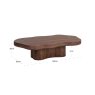 Coffee Table Sherman Spicebrown by Richmond Interiors Coffee Table Sherman Spicebrown by Richmond Interiors
