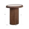 End Table Melrose Spicebrown by Richmond Interiors End Table Melrose Spicebrown by Richmond Interiors