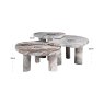 Camino Coffee Table - Blush Beige (Set of 3) by Richmond Interiors
