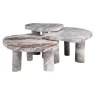 Camino Coffee Table - Blush Beige (Set of 3) by Richmond Interiors