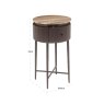 End Table Russo Ash Brown by Richmond Interiors End Table Russo Ash Brown by Richmond Interiors