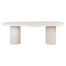 Dining Table Bloomstone White 230 by Richmond Interiors