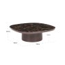 Almundi Chocolat Brown Coffee Table by Richmond Interiors Almundi Chocolat Brown Coffee Table by Richmond Interiors