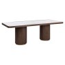 Dining Table Willox Beige 235 including Glass by Richmond Interiors Dining Table Willox Beige 235 including Glass by Richmond Interiors